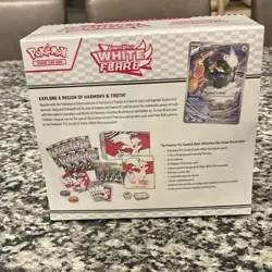 Pokemon Scarlet & Violet White Flare Elite Trainer Box Reshiram Tornadus English - Image 3