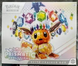 Pokemon Scarlet & Violet Prismatic Evolutions ETB (Factory Sealed) - Image 1