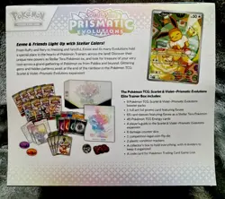Pokemon Scarlet & Violet Prismatic Evolutions ETB (Factory Sealed) - Image 2