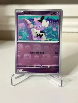 Pokemon Gothita (Master Ball Pattern) 041/086 Reverse Holo SV: White Flare NM - Image 1