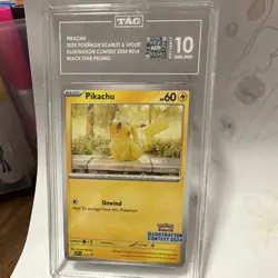 Pokemon Pikachu 214 Scarlet & Violet Promo Illustration Contest 2024 - Image 1
