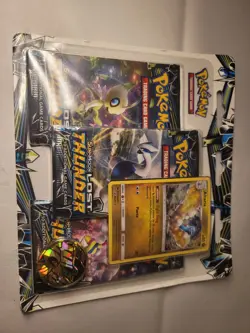Pokemon TCG: SUN & MOON Lost Thunder 3 Pack Blister New Factory Sealed Altaria - Image 1