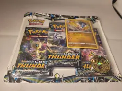 Pokemon TCG: SUN & MOON Lost Thunder 3 Pack Blister New Factory Sealed Altaria - Image 3