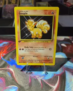 Goupix (Vulpix) - Pokemon TCG French 1st Edition Base Set 68/102 NM - US Seller - Image 1