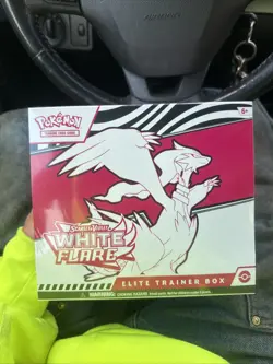 Pokemon White Flare ETB Elite Trainer Box Factory Sealed - Image 1