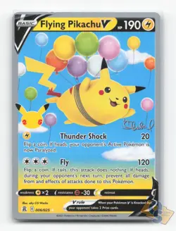 Pokemon TCG - Flying Pikachu V 006/025 NM Ultra Rare World Championship Decks - Image 1
