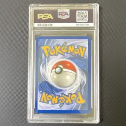Pokemon TCG Gust of Wind Trainer Base Set 1999 PSA 8 93/102 Common English - Image 2
