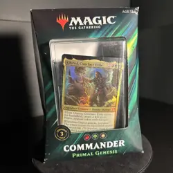 Magic the Gathering MtG Commander 2019 PRIMAL GENESIS Theme Deck FACTORY SEALED - Image 1