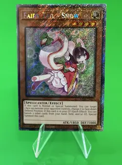 Yu-Gi-Oh Quarter Century Stampede Fairy Tail - Snow PSR RA04-EN269 NM!!! - Image 1