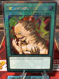 Metamorphosis RA04-EN123 Platinum Secret Rare 1st Edition NM/VLP PSR - Image 1