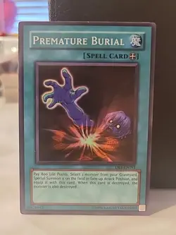 Premature Burial - DB1-EN091 - Lightly Played LP - Super Rare - Unlimited Catd - Image 1