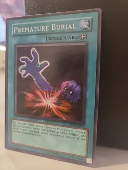 Premature Burial - DB1-EN091 - Lightly Played LP - Super Rare - Unlimited Catd - Image 2