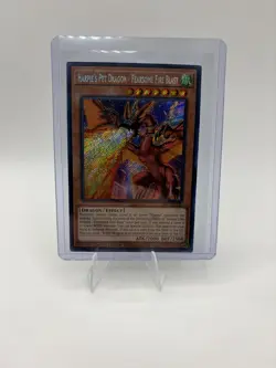 Yu-Gi-Oh Harpie's Pet Dragon Fearsome Fire Blast LDS3-EN138 Secret Rare NM - Image 1