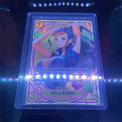 Bandai One Piece SP Nico Robin EB03-055 Holo NO WHITENING, PSA 10 Material Clean - Image 1