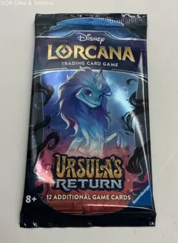 Disney Lorcana Ursula's Return TCG Lot 11 Booster Packs & Box See Photos - Image 4