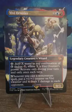 Vivi Ornitier (Borderless) Regular: Final Fantasy MTG (NM) 0321 - Image 1