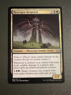Necrogen Rotpriest #212 (NM) Phyrexia All Will Be One ONE Magic MTG - Image 1