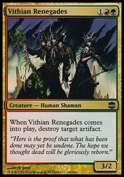 Vithian Renegades 2x FOIL ARB MTG Alara Reborn Uncommon MINT red green - Image 1