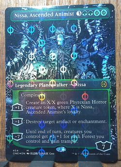 FOIL - MTG Nissa, Ascended Animist Phyrexia: (Step-and-Compleat FOIL) NM Top - Image 1