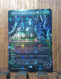 FOIL - MTG Nissa, Ascended Animist Phyrexia: (Step-and-Compleat FOIL) NM Top - Image 2