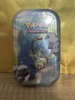 2020 Pokemon GROOKEY & WOOLO Galar Pals Mini Tin A20 with XY Evolutions - Sealed - Image 1