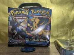 2020 Pokemon GROOKEY & WOOLO Galar Pals Mini Tin A20 with XY Evolutions - Sealed - Image 3