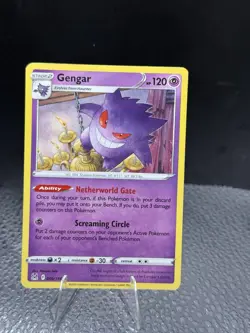 Gengar 66/196 Lost Origin Rare Pokemon Card TCG 066/196 Pokemon - Image 1