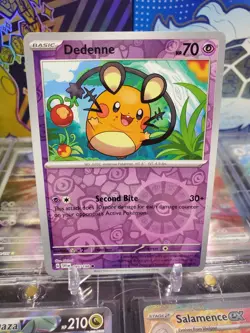 Dedenne 095/198 Reverse Holo Common Pokemon TCG Scarlet & Violet Base Set - Image 1
