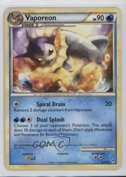 Vaporeon Pokemon HeartGold & SoulSilver Call of Legends #52 - Image 1