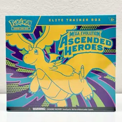 Pokemon TCG Mega Evolution Ascended Heroes Elite Trainer Box ETB New Sealed - Image 1