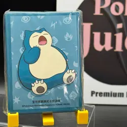 2025 Pokemon TCG S-Chinese Snorlax Card Sleeve Set New Sealed(64pieces) - Image 1