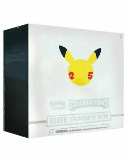 Pokemon TCG: 25th Anniversary Celebrations Elite Trainer Box (2021) 820650809439 - Image 1