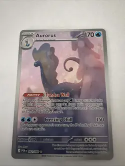 Pokemon Aurorus 092/088 Perfect Order Full Art Rare NM - Image 1