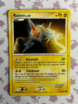 Pokemon TCG Rotom 7/106 Holo Rare Pokemon Card MP-, HP+ - Image 1