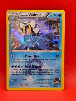 TEAM AQUA'S WALREIN 5/34 HOLO DOUBLE CRISIS POKEMON HOLO MP TEAM AQUA'S WALREIN - Image 1