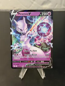 Mewtwo V Ultra Rare Pokemon GO 030/078 NM - Image 1