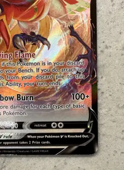 Pokemon TCG Silver Tempest 140/195 Ho-Oh V Ultra Rare NM - Image 4