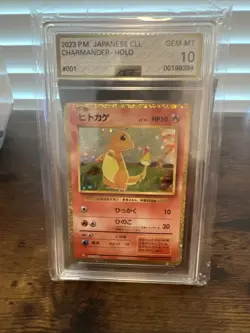 Pokemon AGS 10 Charmander 001/032 CLL Classic Collection Graded Japanese 2023 - Image 1