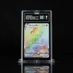2021 Pokemon SWSH Shining Fates 073/072 Alcremie VMAX Full Art SR Rainbow TAG 9 - Image 1