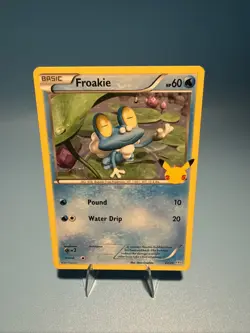 Froakie 22/25 Non Holo - 2021 Pokemon 25th Anniversary McDonalds Promo - Image 1