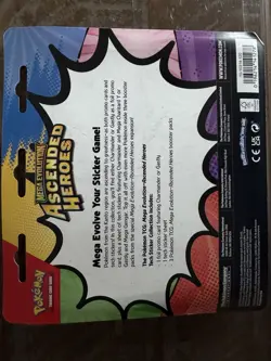 Pokemon TCG Ascended Heroes Tech Sticker Pack New Sealed - Image 3