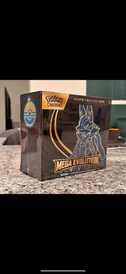 Pokemon Mega Evolution Elite Trainer Box Lucario Riolu Gardevoir Sealed English - Image 1