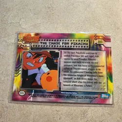 Pokemon TCG The Chase for Pikachu Pokemon Topps Mewtwo Strikes Back 28 - Image 2