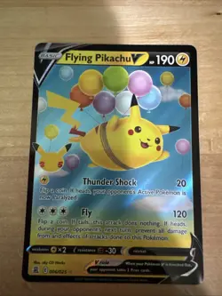 Pokemon TCG Flying Pikachu v Celebrations Holo Ultra Rare - Image 1