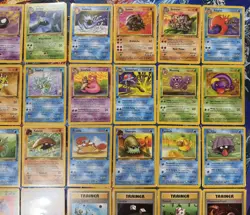 Pokemon FOSSIL 1st Edition Uncommon/Common Complete Set 31/62 LP/NM - Image 4