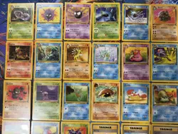 Pokemon FOSSIL 1st Edition Uncommon/Common Complete Set 31/62 LP/NM - Image 5