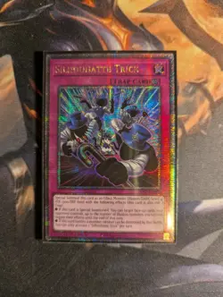Yu-Gi-Oh! Silhouhatte Trick INFO-EN079 Quarter Century Secret Rare 1st... - Image 1