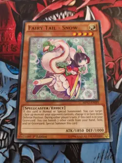 MP17-EN091 Fairy Tail - Snow Common 1st Edition NM Yugioh Card - Image 2