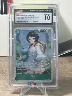 Lim One Piece Emperors In New World OP09-037 Super Rare Gem Mint CGC 10 Japanese - Image 1
