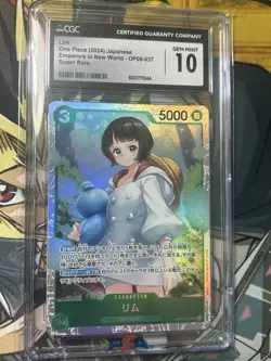Lim One Piece Emperors In New World OP09-037 Super Rare Gem Mint CGC 10 Japanese - Image 3